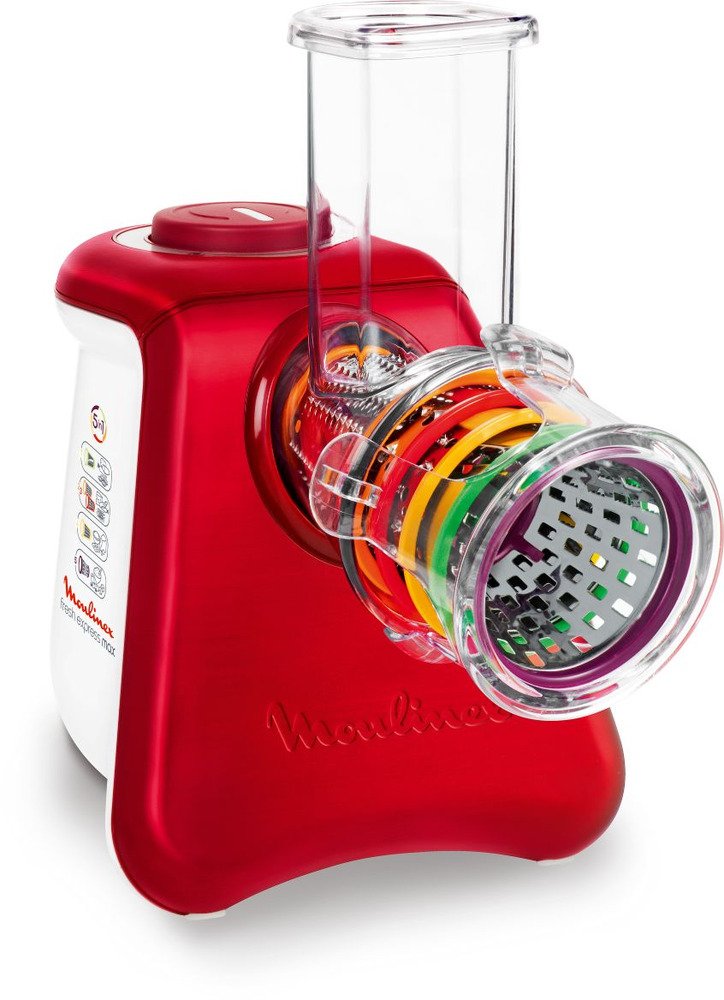 Moulinex Shredder Fresh Express Max Delices 5in1 DJ812510 - Snij- en raspapparaat