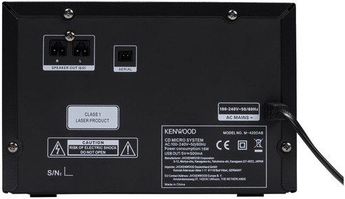 Kenwood Micro Hi-Fi System M-420DAB - 4