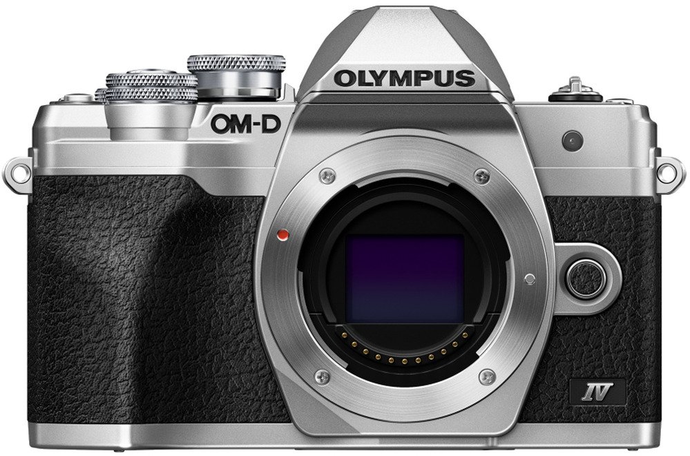 Olympus OM-D E-M10 Mark IV systeemcamera Body Zilver