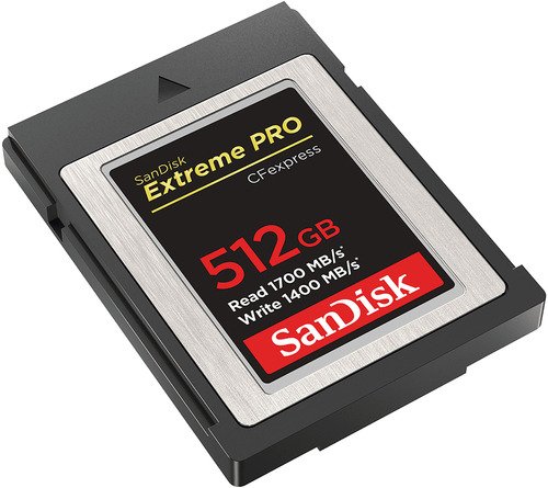SanDisk CF express Extreme Pro 512GB 1700 / 1400MB/s type B - 2