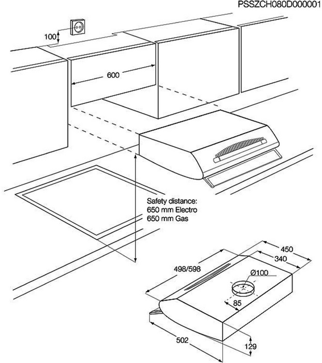 zanussi zht611w