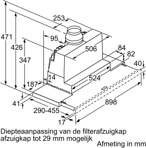 Siemens Dampkap LI97SA531 - 2