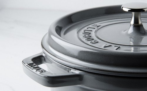 Staub Cocotte Ovale 31cm - gris graphite - 3