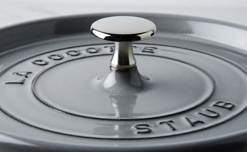 Staub Cocotte Ovale 31cm - gris graphite - 2