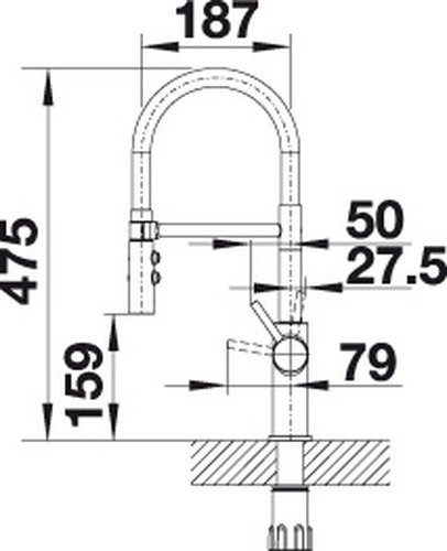Blanco CATRIS-S Flexo chroom/chromé - 4