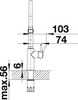 Blanco CATRIS-S Flexo zwart mat/noir mat - 6