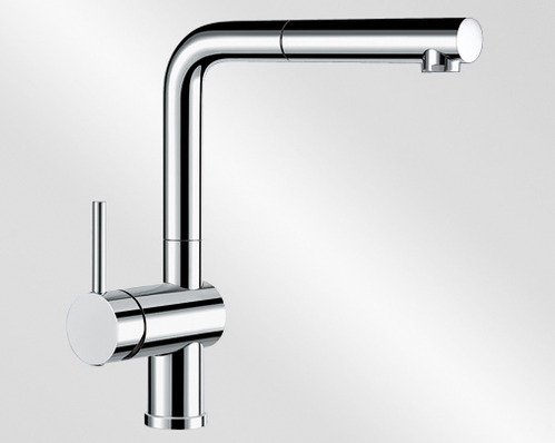 Blanco LINUS-S chroom hendel links - 2