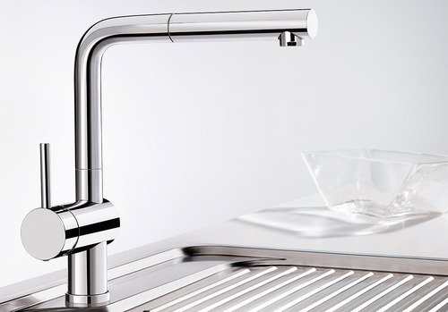 Blanco LINUS-S chroom hendel links - 3