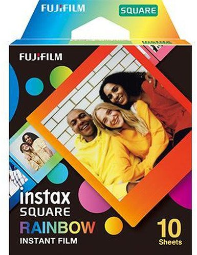Fujifilm Instax Square Film (10) Rainbow B12037 - 1