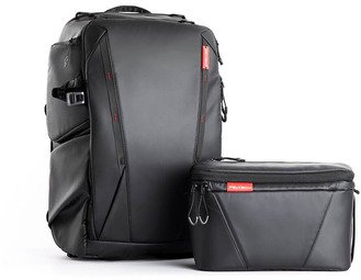 PGY-Tech OneMo Backpack 25L met schoudertas - Zwart