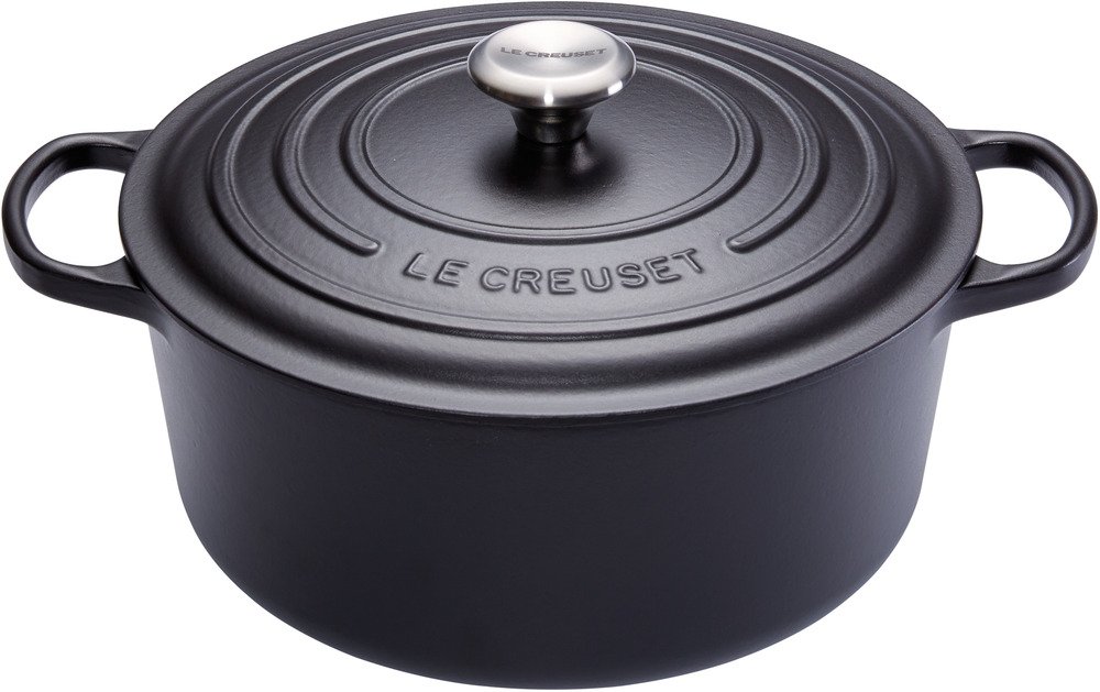 Art & Craft Le Creuset Gietijzeren Ronde Braadpan Mat Zwart 28cm 6,7l |  | 0024147260981 aanbieding