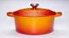 Le Creuset Gietijzeren Ronde Braadpan Oranjerood 24cm 4,2L - 7