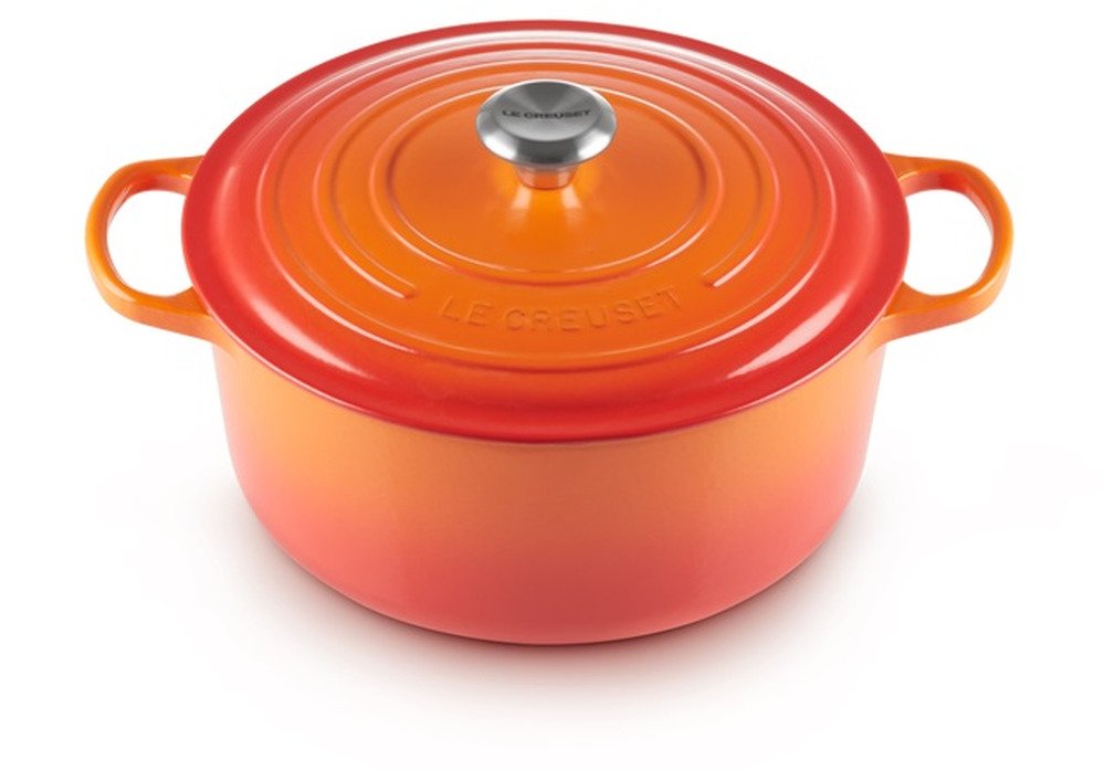Art & Craft Le Creuset Gietijzeren Ronde Braadpan Oranjerood 28cm 6,7l |  | 0024147261001 aanbieding