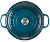 Le Creuset Gietijzeren Braadpan Campagnard Deep Teal 30cm - 5