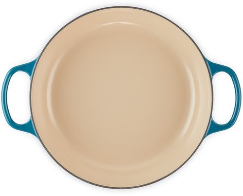 Le Creuset Gietijzeren Braadpan Campagnard Deep Teal 30cm - 6