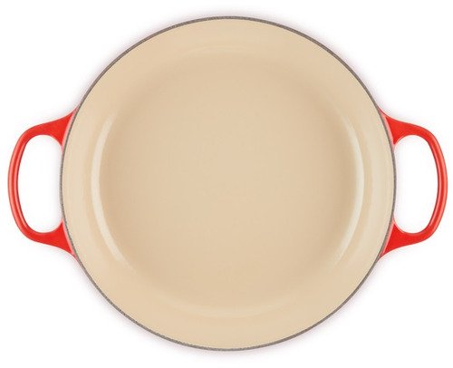 Le Creuset Gietijzeren Braadpan Campagnard Kersenrood 30cm - 6