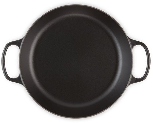 Le Creuset Gietijzeren Braadpan Campagnard Mat Zwart 30cm - 6