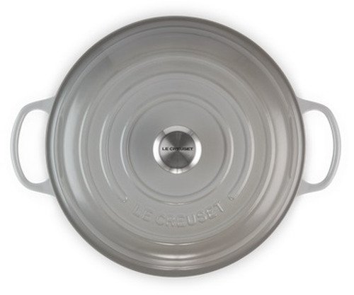 Le Creuset Gietijzeren Braadpan Campagnard Mist Grey 30cm - 5
