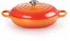 Le Creuset Gietijzeren Braadpan Campagnard Oranjerood 30cm - 1