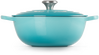 Le Creuset Gietijzeren Marmite Caribbean Blue 26cm 5,3l - 3
