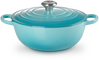 Le Creuset Gietijzeren Marmite Caribbean Blue 26cm 5,3l - 1