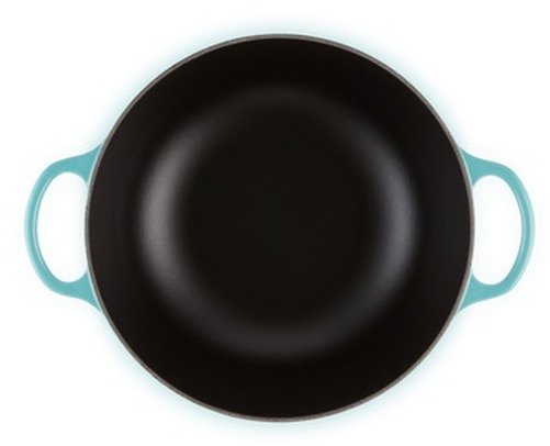 Le Creuset Gietijzeren Marmite Caribbean Blue 26cm 5,3l - 5