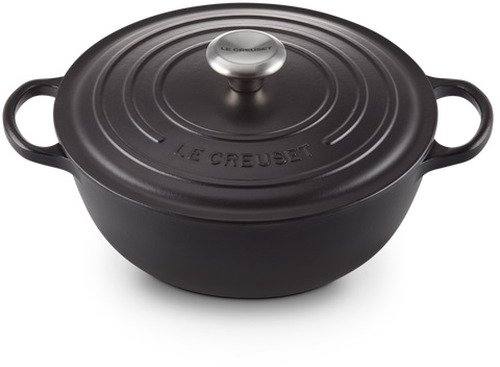 Le Creuset Gietijzeren Marmite Mat Zwart 32cm 7l - 3