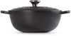 Le Creuset Gietijzeren Marmite Mat Zwart 32cm 7l - 4