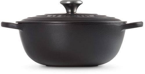 Le Creuset Gietijzeren Marmite Mat Zwart 32cm 7l - 4