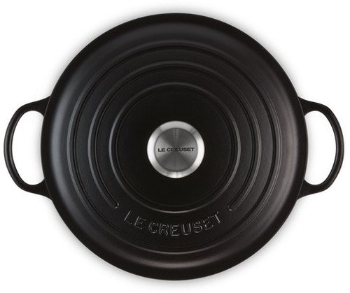 Le Creuset Gietijzeren Marmite Mat Zwart 32cm 7l - 5
