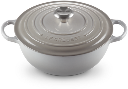 Le Creuset Gietijzeren Marmite Mist Grey 26cm 5,3l - 3