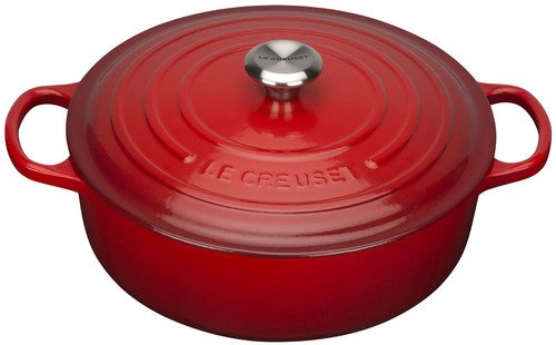 Le Creuset Gietijzeren Lage Braadpan Kersenrood 30cm 6,2l - 1