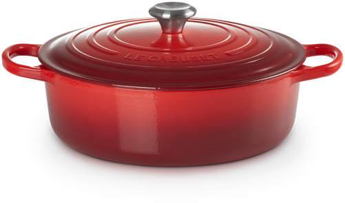 Le Creuset Gietijzeren Lage Braadpan Kersenrood 30cm 6,2l - 2