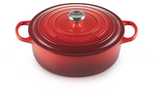 Le Creuset Gietijzeren Lage Braadpan Kersenrood 30cm 6,2l - 3