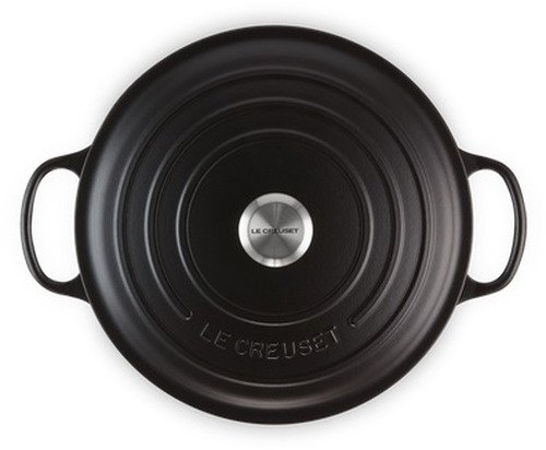 Le Creuset Gietijzeren Lage Braadpan Mat Zwart 30cm 6,2l - 5