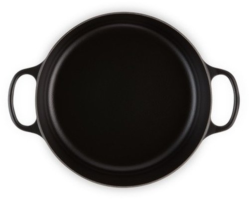 Le Creuset Gietijzeren Lage Braadpan Mat Zwart 30cm 6,2l - 6