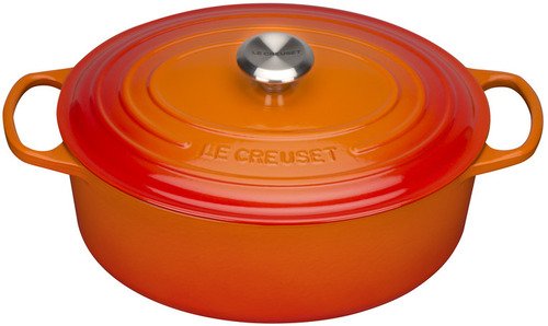 Le Creuset Gietijzeren Lage Braadpan Oranjerood 30cm 6,2l - 1 Le Creuset Gietijzeren Lage Braadpan Oranjerood 30cm 6,2l - 1