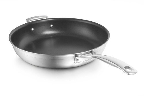 Le Creuset Magnetik Koekenpan Anti Kleef met Handvat Rvs - 1