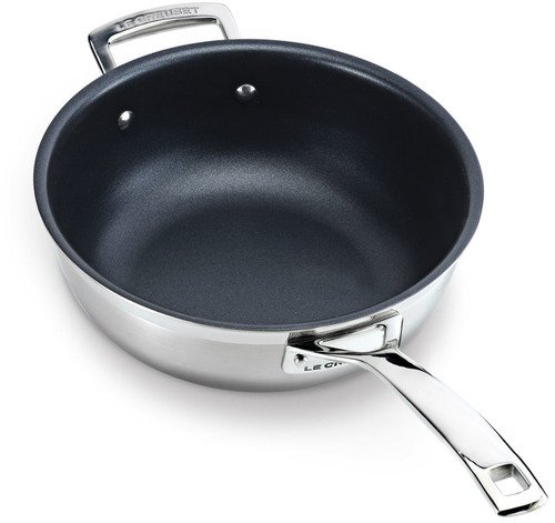 Le Creuset Magnetik Koekenpan Rvs 24cm 2,1l met Anti-aanbak - 1