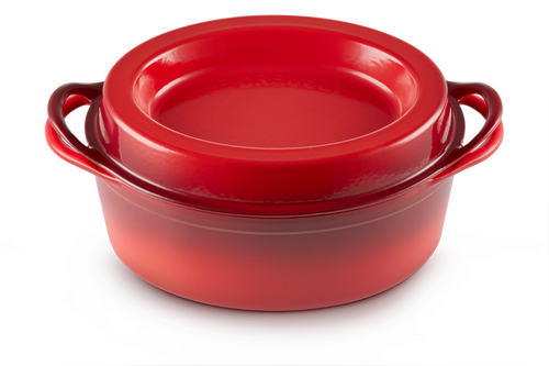 Le Creuset Gietijzeren Ovale Doufeu Kersenrood 32cm 7,2l - 4