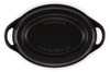 Le Creuset Gietijzeren Ovale Doufeu Mat Zwart 32cm 7,2l - 5