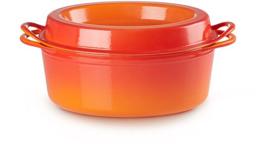 Le Creuset Gietijzeren Ovale Doufeu Oranjerood 32cm 7,2l - 2