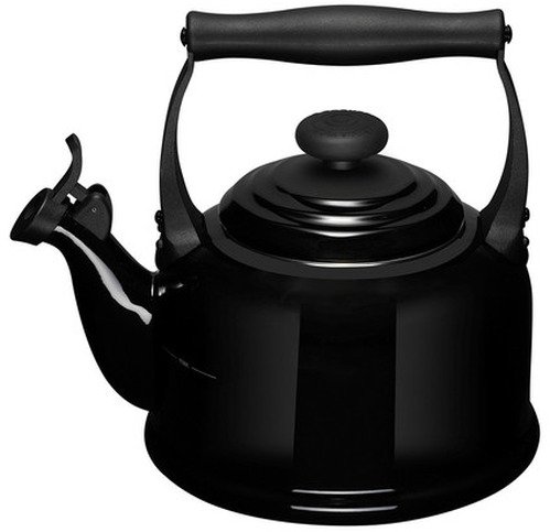 Le Creuset Fluitketel tradition Ebbenzwart 2,1l - 2