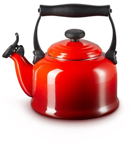 Le Creuset Fluitketel tradition Kersenrood 2,1l - 1