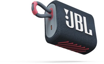 JBL Go 3 - Bleu/Rose