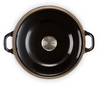 Le Creuset Gietijzeren Braadpan met Deksel Ebbenzwart 24cm - 4