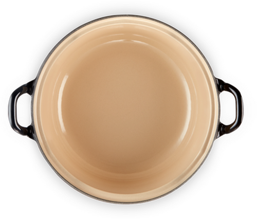 Le Creuset Gietijzeren Braadpan met Deksel Ebbenzwart 24cm - 5