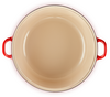 Le Creuset Gietijzeren Braadpan met Deksel Kersenrood 24cm - 5