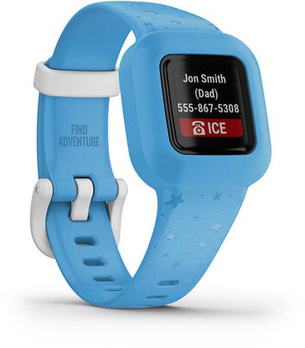 Garmin VivoFit Junior 3 Blauwe Sterren - 3