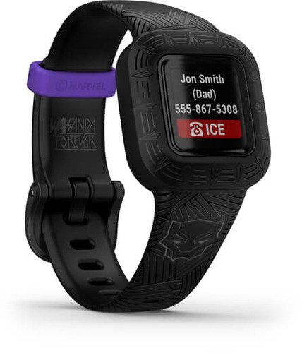 Garmin VivoFit Junior 3 Marvel Black Pan - 2